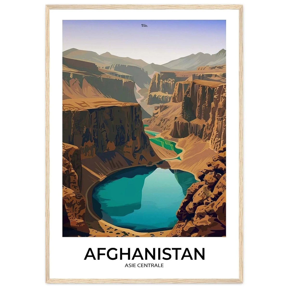 Afghanistan Poster Afghanistan Travel Poster Afghanistan Art Print Afghanistan P - MOMIMA