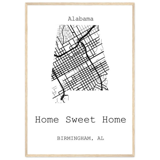 Custom Any Name Map Print - Personalized City Street Art - Unique Housewarming Gift - MOMIMA