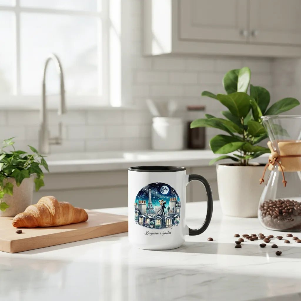 "Waltz in Paris" Custom Couple Mug - MOMIMA
